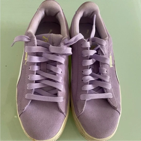 Puma Women's Sneakers in Lavender and White - Picture 3 of 3